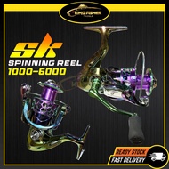 KFT SK Spinning Reel Fishing Reel Reel Shimano Reel Deukio Fishing Reel 1000-6000Max Drag 25kg Reel