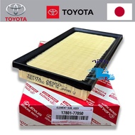 TOYOTA ALTIS 1.8 2019y , CROSS 1.8 CHR 1.8 2017y , RAV4 2018y TOYOTA 86 2.0 2016y AIR FILTER 17801-7