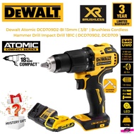 DEWALT Atomic DCD709D2-BI 13mm ( 3/8" ) Brushless Cordless Hammer Drill Impact Drill 1B1C ( DCD709D2