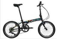 DAHON 40 周年 紀念版 SPEED P8 KBC083 8速 鉻鉬鋼 折叠車 送水架前後蛙燈叮叮