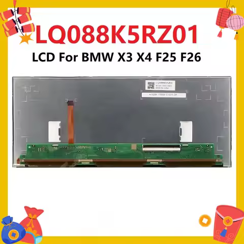 LCD Screen LQ088K5RZ01 LQ088K5RZ05 65509370870 8.8" Nav Display Fits BMW X3 F25 X4 F26 NBT EVO car n