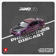 INNO 1/64 Philippines Diecast Expo 2025 Purple