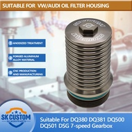 SK CUSTOM Gearbox Filter Housing For VW Audi DSG 7 Speed DQ380 DQ381 DQ500  Aluminum Alloy Filter Co