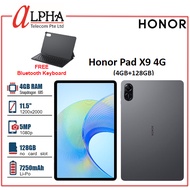 [NEW] HONOR Pad X9 LTE 7(4GB+3GB)+128GB 11.5" HONOR Fullview Display | Surround 6 Speakers *1 Year W