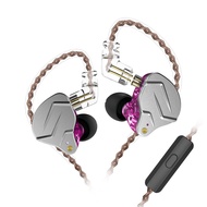 Kz zsn Pro zsn Pro zsnpro Tai nghe kim loại 1ba + 1dd HIFI âm bass mạnh Tai nghe chơi game Cáp chạy