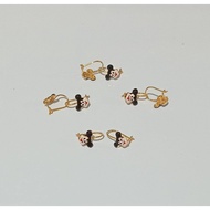 Mickey Mouse Baby Gold Earrings (6K Real Gold)