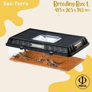 Exoterra Breeding Box L Reptile Gecko Snake Frog Mika Box Cage