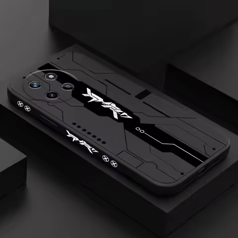 Tide Words Phone Case For OPPO Realme 11 10 9 9i 8 8i Pro Plus C21Y C25Y C25 4G 5G Liquid Silicone C