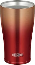 Thermos JDE-341LTD RGD Vacuum Insulated Tumbler, 11.4 fl oz (340 ml), Red Gold