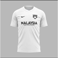 Jersey Malaysia ''Harimau Malaya" Jersey White/Black - Jersi Roundneck