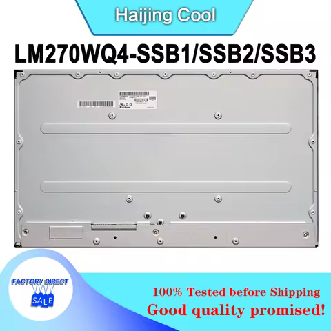 Original New LCD Screen LM270WQ4-SSB3 LM270WQ4-SSB2 LM270WQ4-SSB1 LM270WQ4-SSE1 SSC1 for Lenovo AIO 