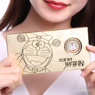 哆啦a梦金币红包足金999创意机器猫纪念币生日七夕情人节礼物Doraemon Gold Coin Red Envelope Pure Gold 999 Creative Dorae8.1