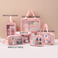 Cosmetic Makeup Pouch Bag, Portable Bag, Travel Makeup Bag BB/ Makeup Bag Makeup Organizer Beg Makeu