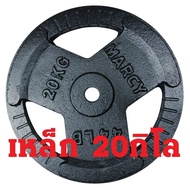 Goldmare 1 Inch Hole Steel Dumbbell Plate Weight 20Kg