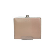 Agnes b. Wallets and others leather beige plain Women EW04B-01 Coin Wallet Purse Direct from Japan S