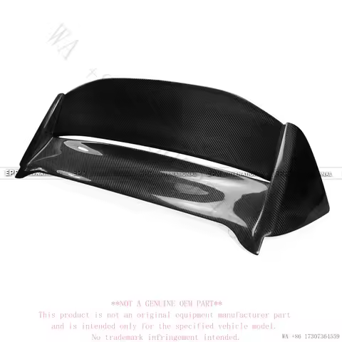 Suitable for Honda Civic EP3 Mugen carbon fiber modified top wing and rear spoiler
