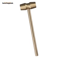 FAVORITEGOODS Gavel, Brass Yellow Hammer, Judge Auction Prop Judge Hammers Company