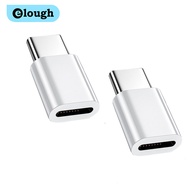 Elough Type C Female to Lightning Male Adapter Fast Charging USB 2.0 Lightning Female to Type C Male