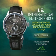 SEIKO INTERNATIONAL EDITION PRESAGE AUTOMATIC LEATHER STRAP SSA345J1 MADE IN JAPAN POWER RESERVE INDICATOR