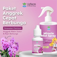 INFARM - Paket Lengkap Pupuk Anggrek Perawatan Premium Angrrek Rajin Bebunga dan Anti Jamur Vitamin 