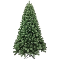 🎄Christmas Tree Green and White 2.1M 6.9Ft Decoration 1200 Tips PVC Tree Metal Construction Decorati