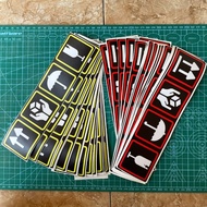 Stiker Hardcase Sound Stiker Fragile Packing