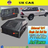 (SINGLE CAB) Toyota Hilux Vigo Revo Rocco Rogue Single Cab 747 Roll Bar Rollbar Sportbar Canvas