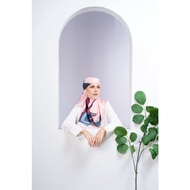 DEFINITELYHANA Raya Pink Admire | Printed Square
