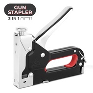 Staples Gun 3in1 Stapler Tembak Hekter Jok  Staple Gun Manual - 6684