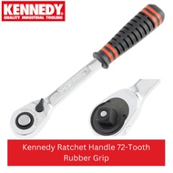 KENNEDY Ratchet Handle 72-Tooth Rubber Grip