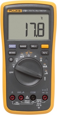 Fluke 17B+ Digital Multimeter Digital Multimeter with Temperature and Frequency