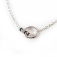 全新☆CartierDP0253 B7212500 Love 項鍊 750 (WG) Baby Love 項鍊白K金，附收納袋，重 8.08 克，女士款