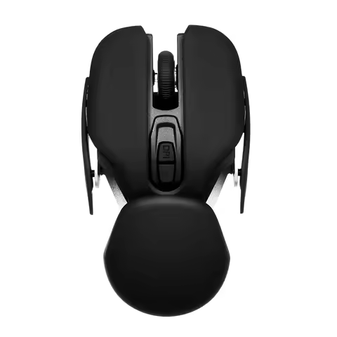 5 Keys 2.4G Wireless Mouse Ergonomic Mouse 10m Transmission Distance 400mAh Battery Adjustable DPI P