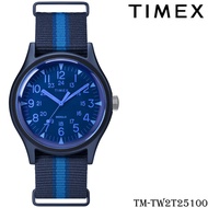 Timex TW2T25100 MK1 Aluminum California นาฬิกาข้อมือผู้ชาย สีน้ำเงิน