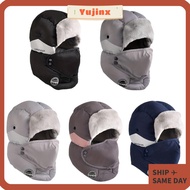 YUJINX Bomber Cap, Russian Warm Earflap Hats, Winter Casual Soft Thickening Ear Protectors Hats Outd