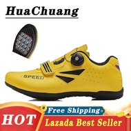 HUACHUANG 2021 NEW Road Bike Shoes for Men MTB SPD Rubber Casual Bicycle Shoes for Men MTB SPD Cycli