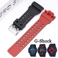 Double Color TPU Silicone Watch Strap for Casio G-SHOCK GA-100 GD-100 G-8900 GR-8900 GLS-100 Electro