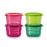 Tupperware Snack Cup (4) 110ml round container 1 unit airtight liquid tight baby bowl new Ready stock