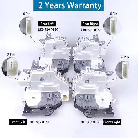 Door Lock Actuator 8J1837015C 8J1837016C 8K0839015C 8K0839016C For Audi A1 A4 A5 A6 Q3 Q5 Q7 TT SPYD