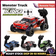 KidSpace Cheetah King 1:18 RC Car Crawler Truck 4WD High Speed Racing Remote Control Car Truck Buggy