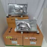 Head lamp lampu besar Kijang Kapsul 97-98 Tanpa Foglamp 212 -1175 Depo