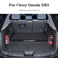 For Chery Omoda 5/E5 Trunk Mat Omoda 5/E5 Special Back Tail Mat Modification Scratch Resistant and S