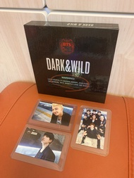 BTS Dark & Wild 防彈少年團 小卡 專輯 團卡 V 金泰亨 Jungkook 田柾國 Jin Jimin RM Suga J-hope 中古