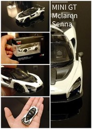 MINI GT 19 McLaren Senna White HK Toysoul