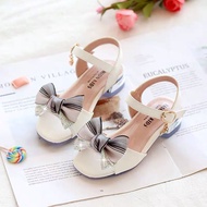 Girls Sandals Princess Bow Sandals Summer 2023 New Fashion