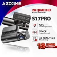 AZDOME S17PRO 1440P/2K Quad HD Front Dash Cam Night Vision Car Camera Driving Recorder