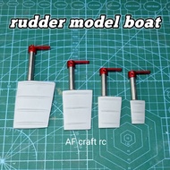 Rc boat model rudder/Steering