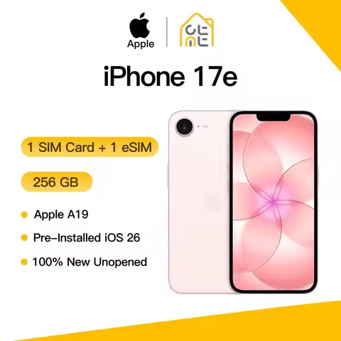 Apple iPhone 17e 256GB Original Global Unlocked 5G Smartphone A19 Chip 6.1" Super Retina XDR OLED 48