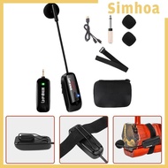 [SIMHOA] Instrument Microphone for Erhu Flute Professional Speaker Receiver Microphone System System Durable Violin Wireless