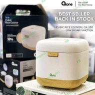 OXONE OX~250 CUBIC RICE COOKER LOW CARBO 0,8 LITER MAGIC COM 5 IN 1